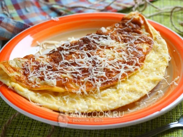 Фото блюда: Овсяноблин с сыром