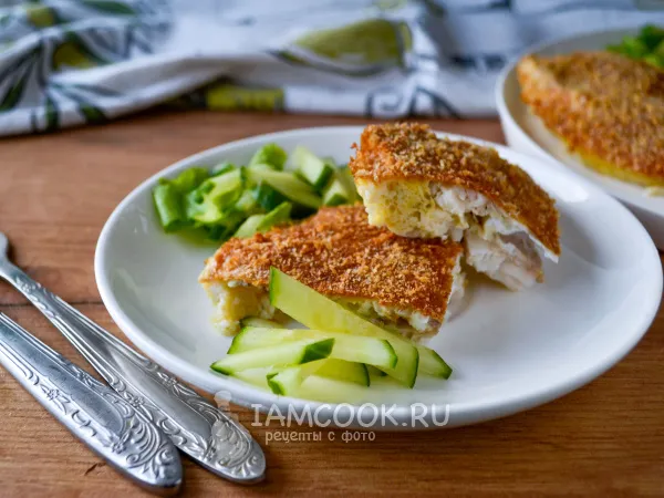 Фото блюда: Рыба в сухарях в аэрогриле