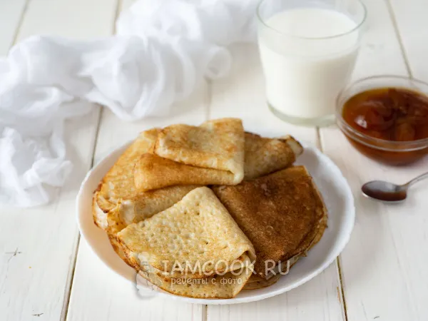 Фото блюда: Блины из манной каши