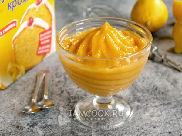 Фото блюда: Лимонный курд с крахмалом