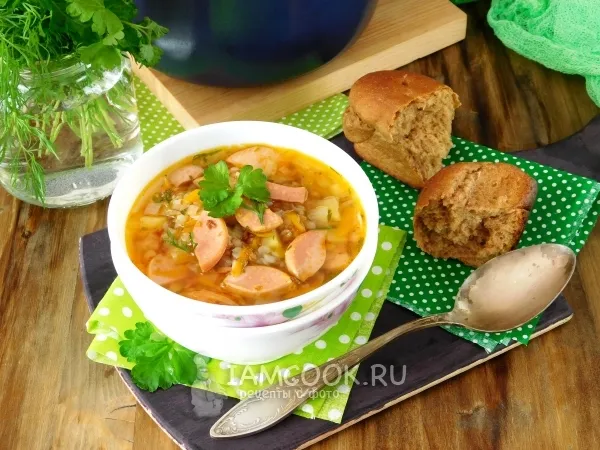 Фото блюда: Шахтерский суп с гречкой