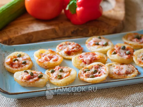 Фото блюда: Жареная пицца