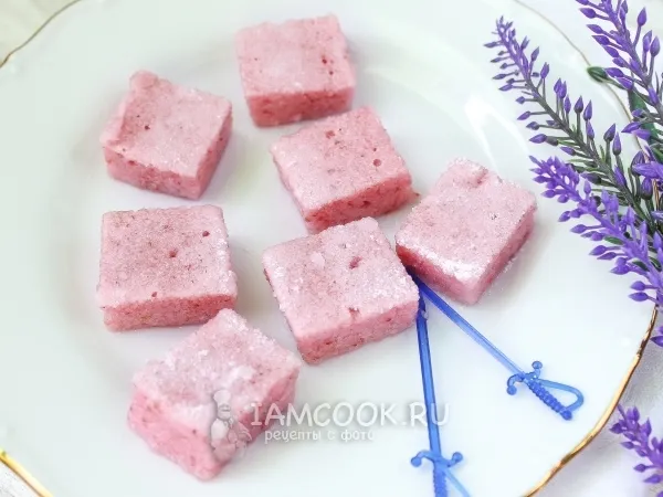 Фото блюда: Зефир клубничный