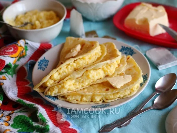 Фото блюда: Кыстыбый с пшенной кашей