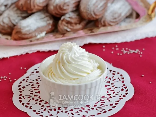 Фото блюда: Сливочный крем для эклеров