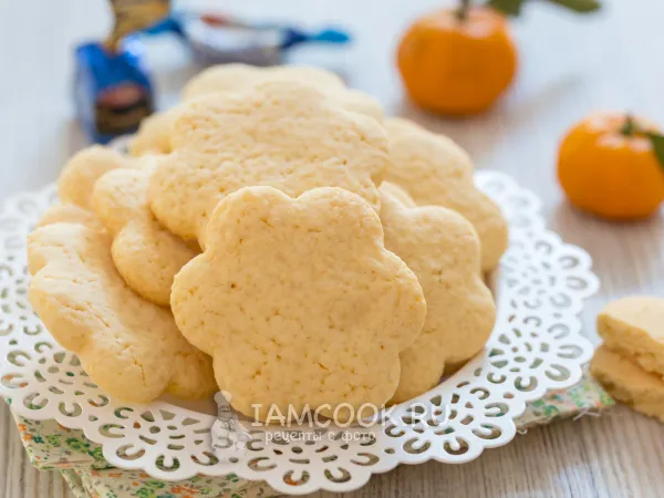 Фото блюда: Лимонное печенье из рисовой муки