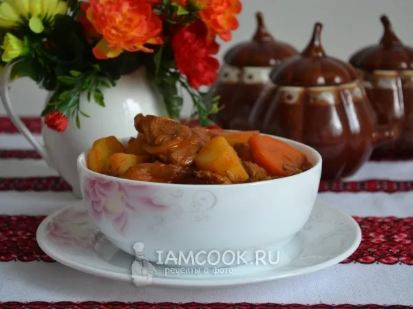 Фото блюда: Чанахи в горшочках