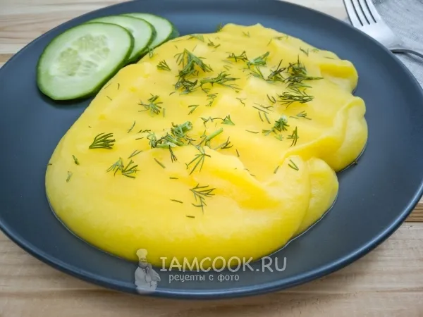 Фото блюда: Картофельное пюре с тыквой