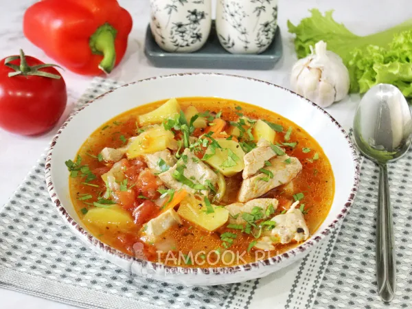 Фото блюда: Шурпа из индейки