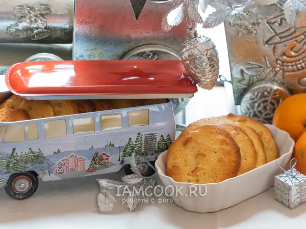 Фото блюда: Печенье с апельсиновыми цукатами