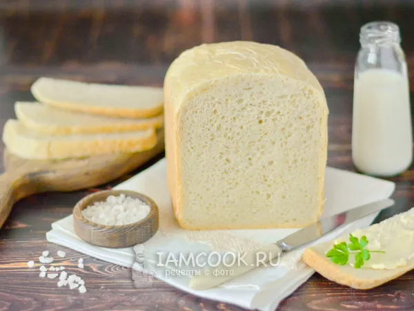 Фото блюда: Хлеб на опаре в хлебопечке