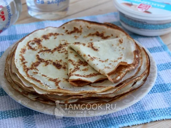 Фото блюда: Итальянские блины «Креспелле»