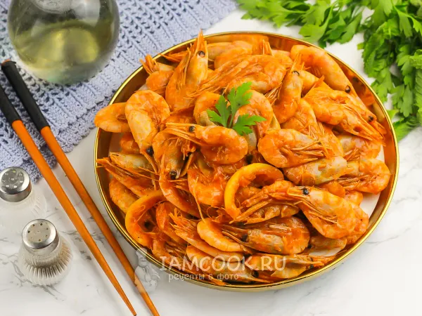 Фото блюда: Креветки в соусе Том ям