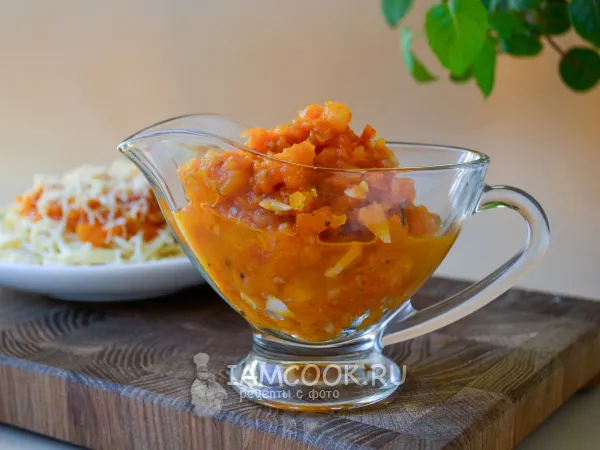 Фото блюда: Тыквенно-томатный соус