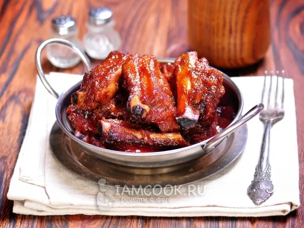 Фото блюда: Ребрышки по-канадски