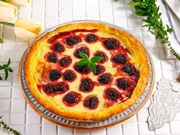 Фото блюда: Тарт с ежевикой