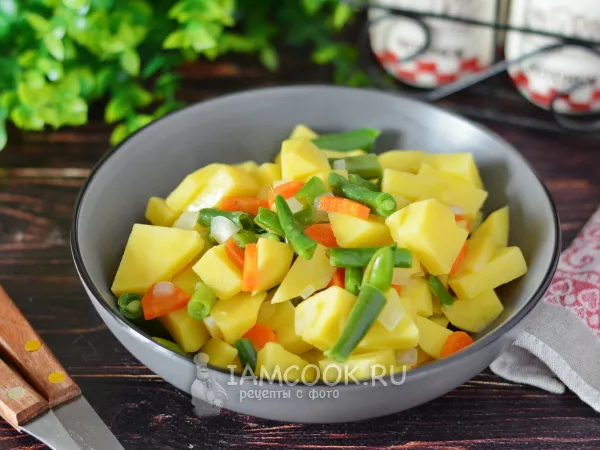 Фото блюда: Картофельное рагу с овощами