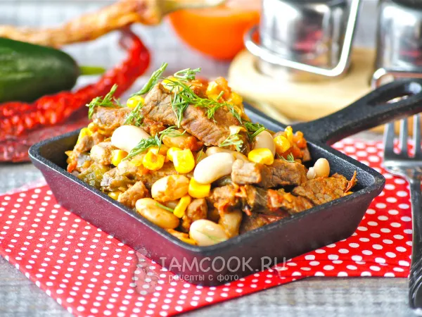 Фото блюда: Говядина по-мексикански