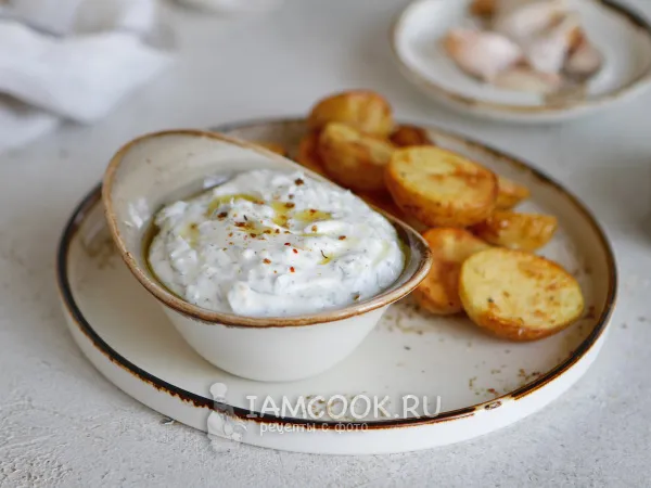 Фото блюда: Чесночно-творожный соус