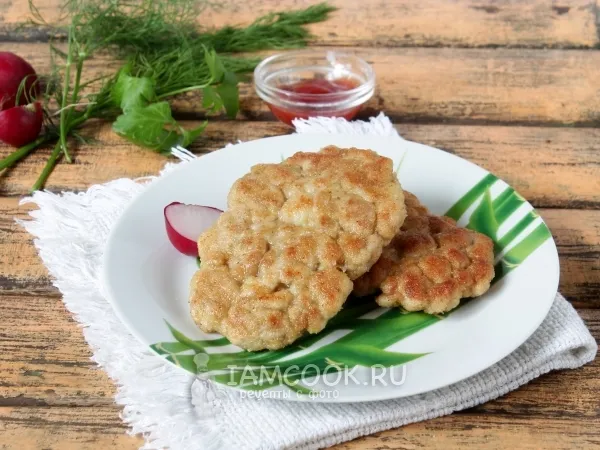 Фото блюда: Шницель рубленый из свинины