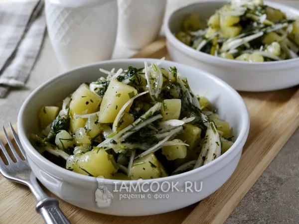 Фото блюда: Салат «Монастырский» (постный)