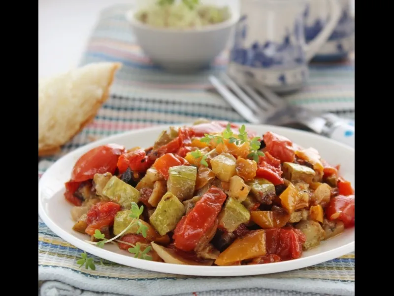 Фото блюда: Рататуй запеченный в духовке