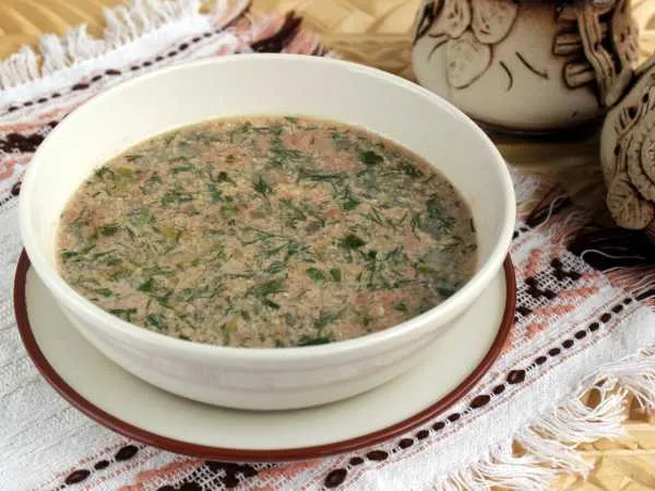 Фото блюда: Армянский фасолевый суп «Лобахашу»