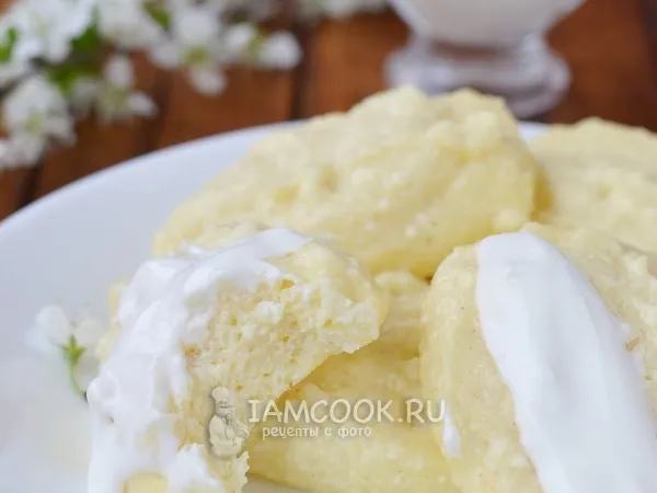 Фото блюда: Сырники в пароварке