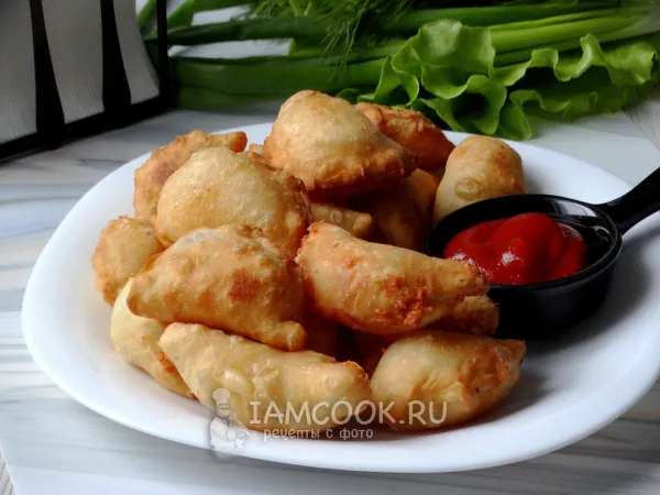 Фото блюда: Чебупели с сыром