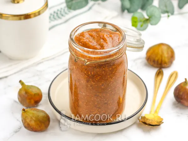 Фото блюда: Варенье из инжира без варки