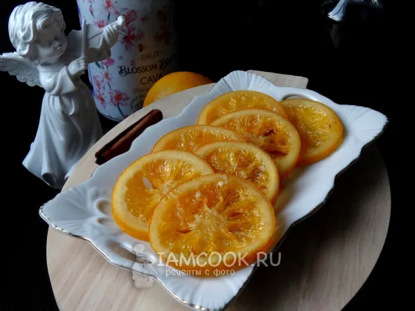 Фото блюда: Карамелизированные апельсины