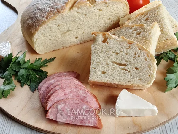 Фото блюда: Хлеб на майонезе