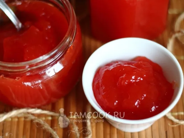 Фото блюда: Желе из арбуза на зиму