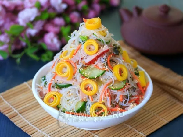 Фото блюда: Салат «Харусаме»