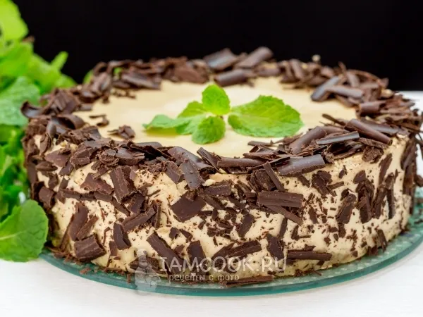 Фото блюда: Творожно-кофейный чизкейк