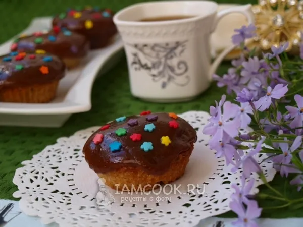 Фото блюда: Овсяные кексы с кокосовой стружкой