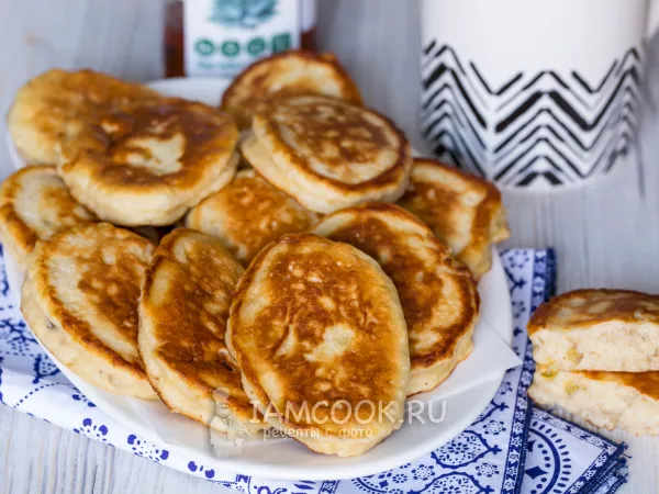 Фото блюда: Банановые оладьи (классические)