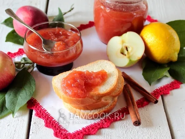 Фото блюда: Яблочное варенье в мультиварке