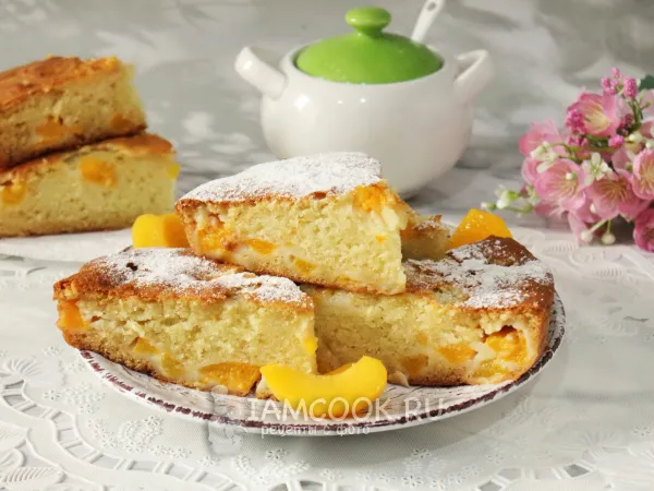 Фото блюда: Пирог «Персиковое наслаждение»