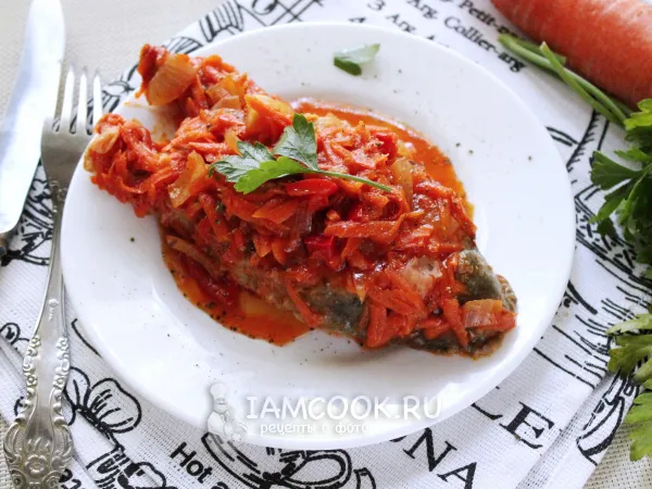 Фото блюда: Кета под маринадом