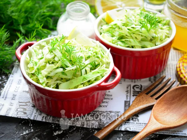 Фото блюда: Салат из капусты с медом