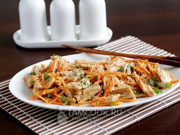 Фото блюда: Спаржа по-корейски