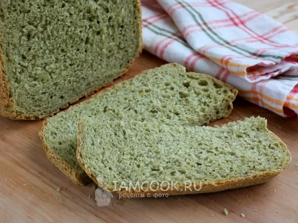Фото блюда: Хлеб со шпинатом