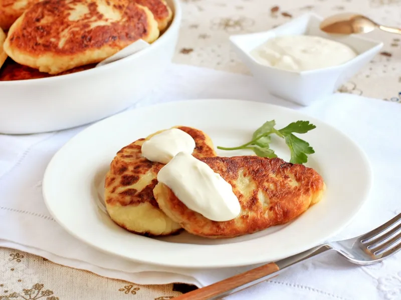 Фото блюда: Картофельные пирожки с капустой