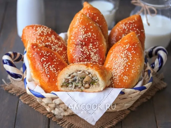 Фото блюда: Пирожки «Как пух» на кефире