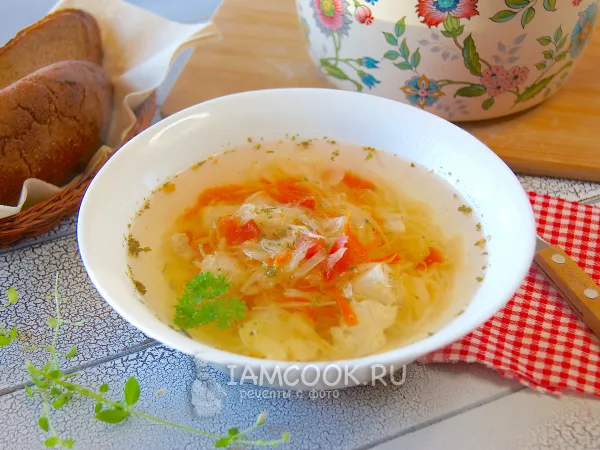 Фото блюда: ПП щи из квашеной капусты