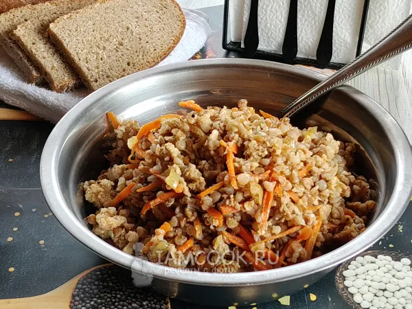 Фото блюда: Гречка по-флотски