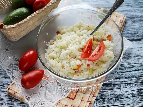 Фото блюда: Рассыпчатый рис в микроволновке