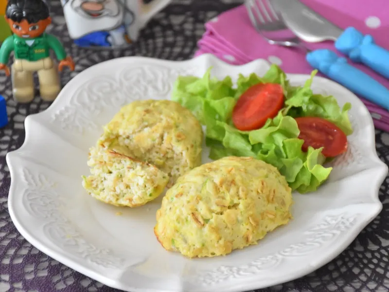 Фото блюда: Рыбные котлеты из камбалы в духовке для детей