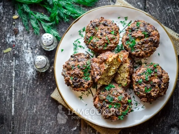 Фото блюда: Котлеты из печени индейки